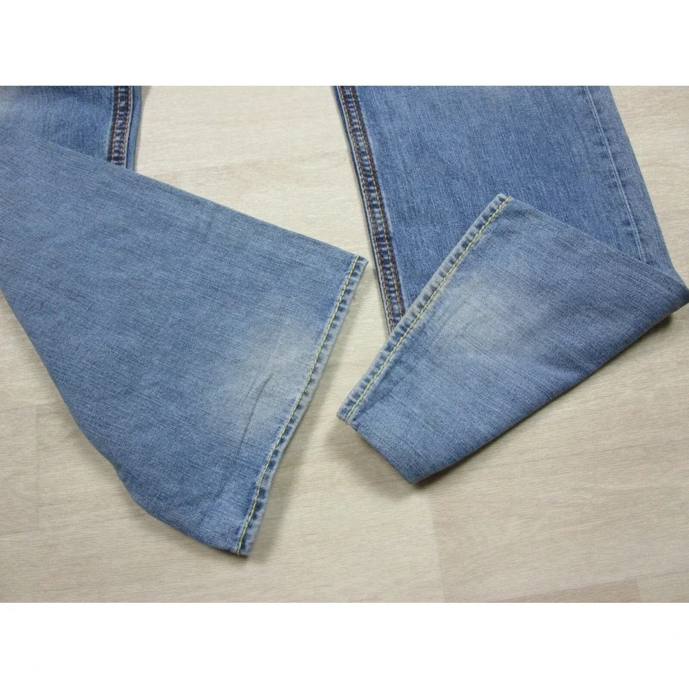 True Religion Men's Designer Jeans - Ricky Big QT USA Straight 43x34 Flap